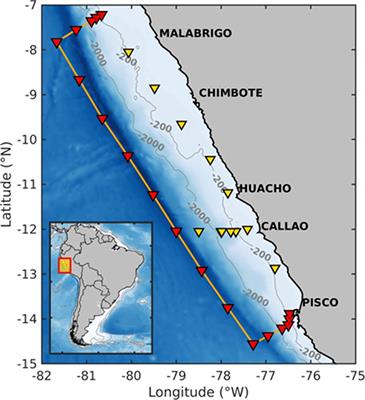 Dynamics of the Carbonate System Across the Peruvian Oxygen Minimum Zone